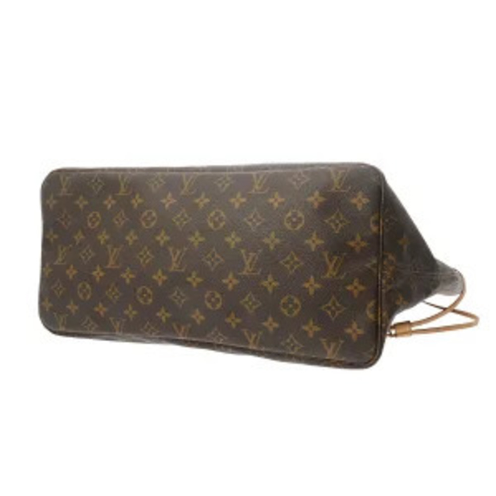 Louis Vuitton Monogram Neverfull Brown Canvas Tote Bag - Picture 5 of 7